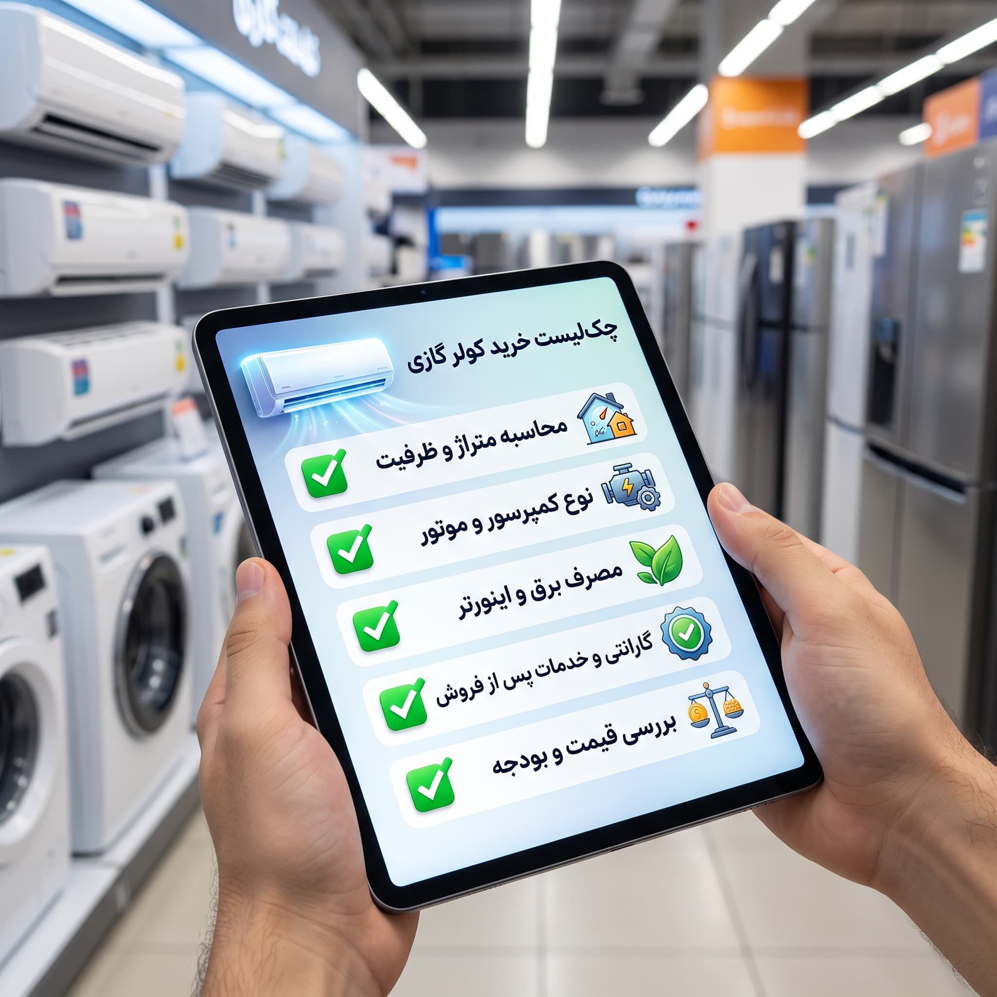 محاسبه آنلاین ظرفیت کولر گازی