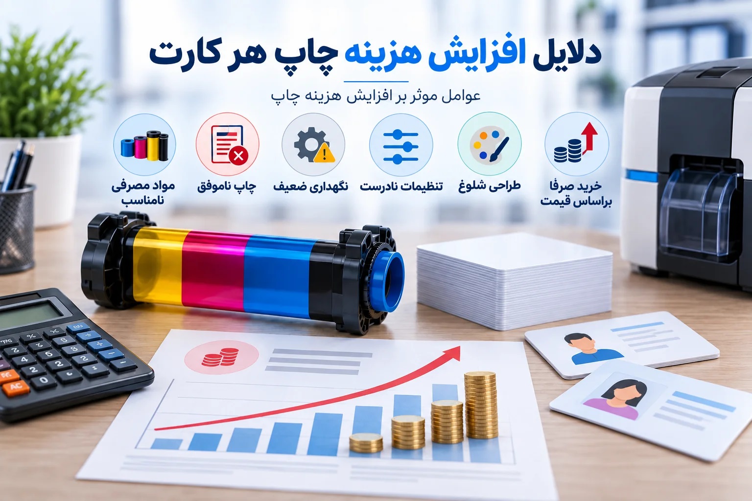 دلایل افزایش هزینه چاپ کارت شناسایی